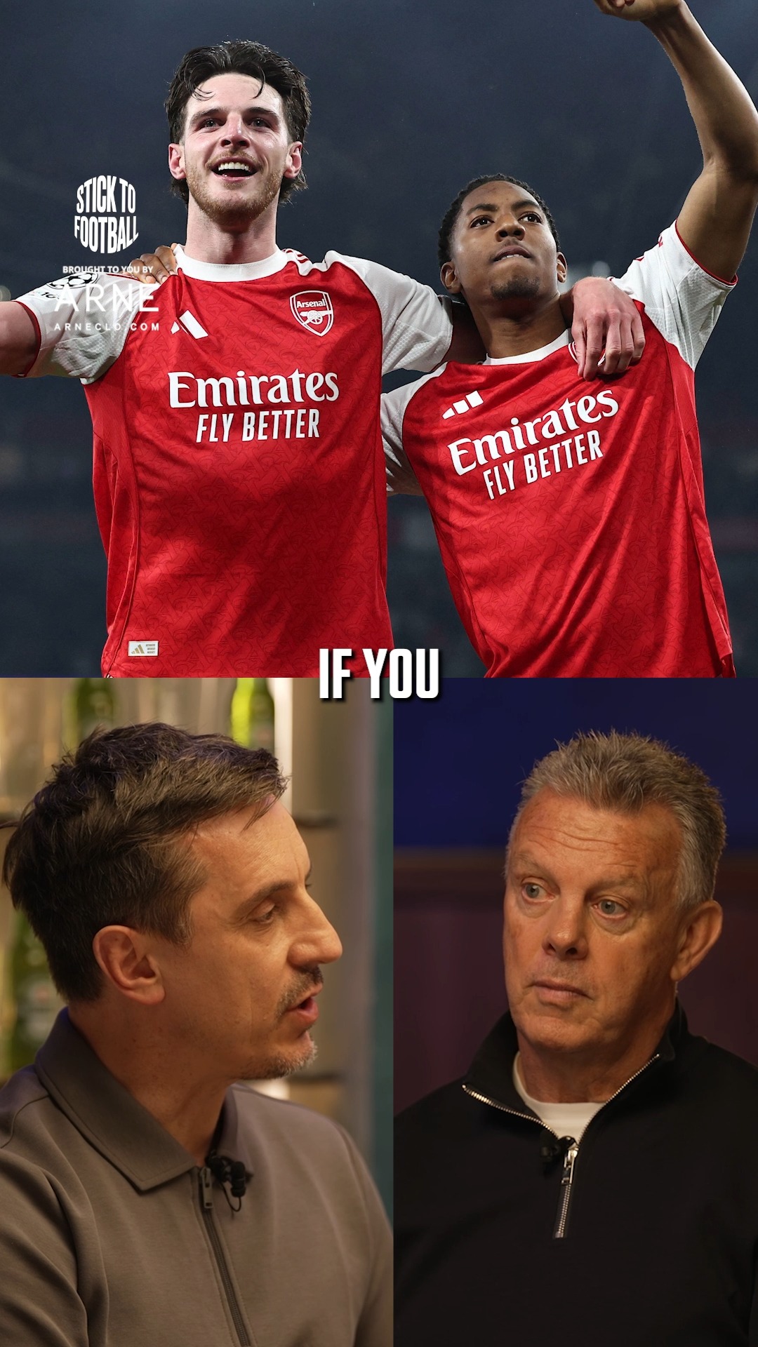 "We'll never have a better chance of winning it!" 🤞

One choice only, Arsenal fans… Premier League or Champions League? 🏆