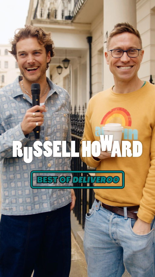 @russellhoward is far too funny. The British comedian gives us his Best of #Bristol

@deliveroo #ad