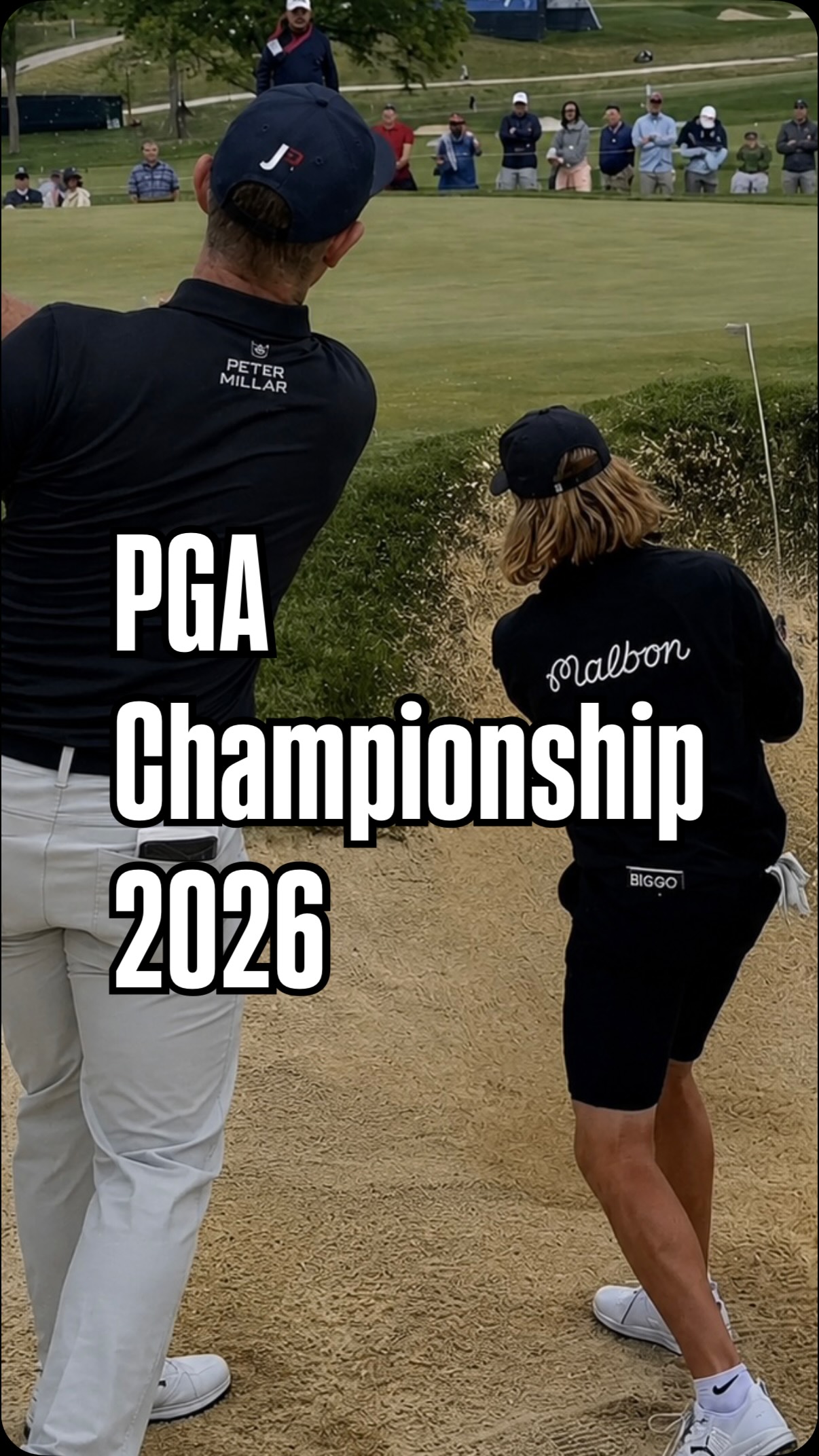 PGA Championship prep done.

What a great layout Aronomink is.

Good luck to @justinprose99 and @higgogarrick 👊

Special mention to @fooch97 for his impeccable footwork