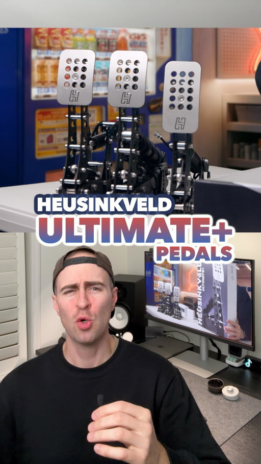 Heusinkveld Ultimate+ Pedals! Absolutely insane pedal set! What an upgrade. @heusinkveldofficial #heusinkveld #heusinkveldultimate+ #simracing #tech