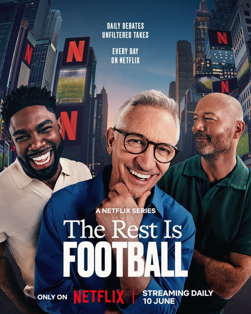 Less than a month until The Rest Is Football comes to Netflix. Unfiltered debate every day, from 10 June.
