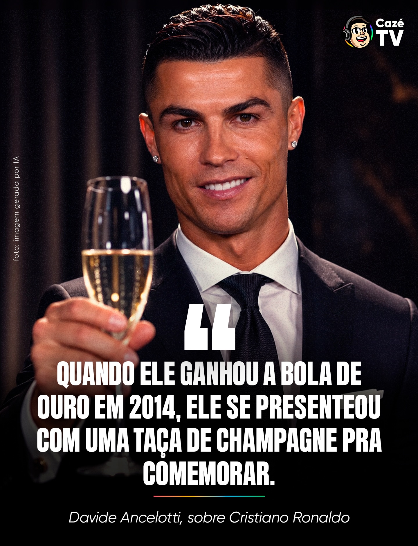O HOMEM É UMA MÁQUINA MESMO!!! 🔥🇵🇹

Ex-técnico do Botafogo e auxiliar de Carlo Ancelotti na época de Real Madrid, Davide Ancelotti falou sobre o comprometimento de Cristiano Ronaldo e como ele comemorou a conquistou da Bola de Ouro em 2014! 😅

🗞️ La Gazzetta

#CoberturaCazéTV #CristianoRonaldo #RealMadrid #cztv05