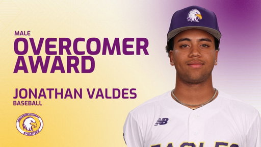 Congratulations to our male and female Overcomer Award winners: 

Jonathan Valdes (baseball) 
Joaquina Mora (girls basketball)