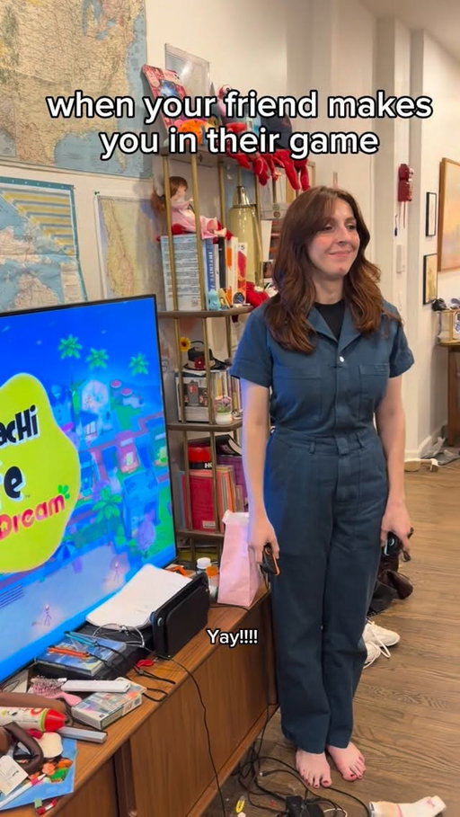 We love Lisa the way she is! But imagine if she had a tail 😍😍😍😍😍😍 #tomodachi #switch