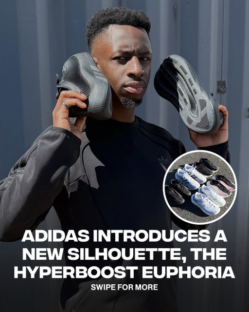 Adidas’ Hyperboost Euphoria reimagines the Hyperboost Edge runner for everyday wear 🔥

The shoe has surfaced in four colorways, including on Tobijizzle and Miniminter at the Sidemen Charity Match. Launch details are coming soon. How do we feel about it?