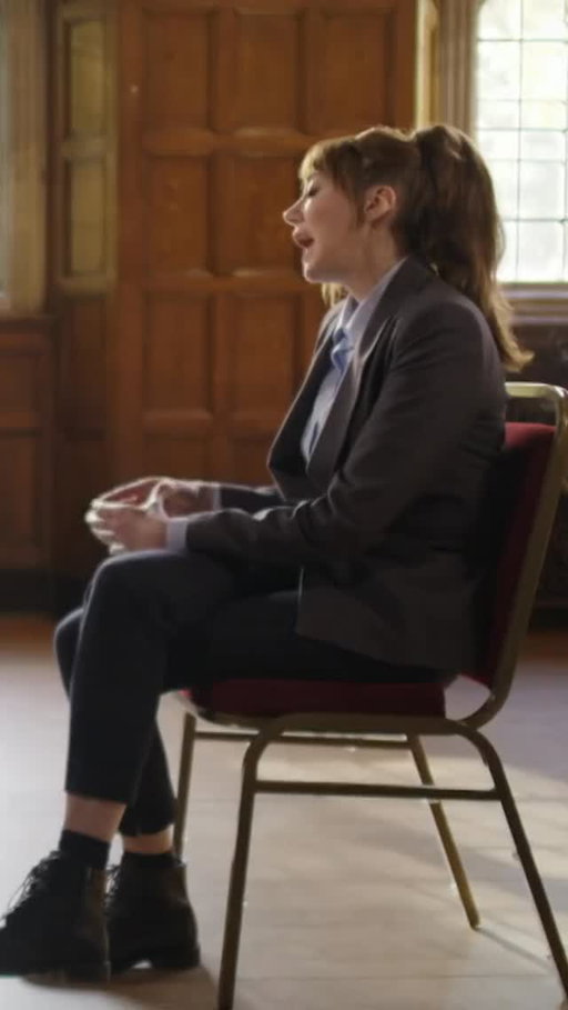 Good point... are they legs or arms? 🐻 ⁣
⁣
Cunk On Earth: Philomena Cunk’s epic landmark mockumentary on civilisation, tracing humanitykind’s journey from prehistory to the present day. Comedy from Charlie Brooker, starring Diane Morgan.⁣
⁣
#CunkOnEarth #Comedy #PhilomenaCunk #Throwback