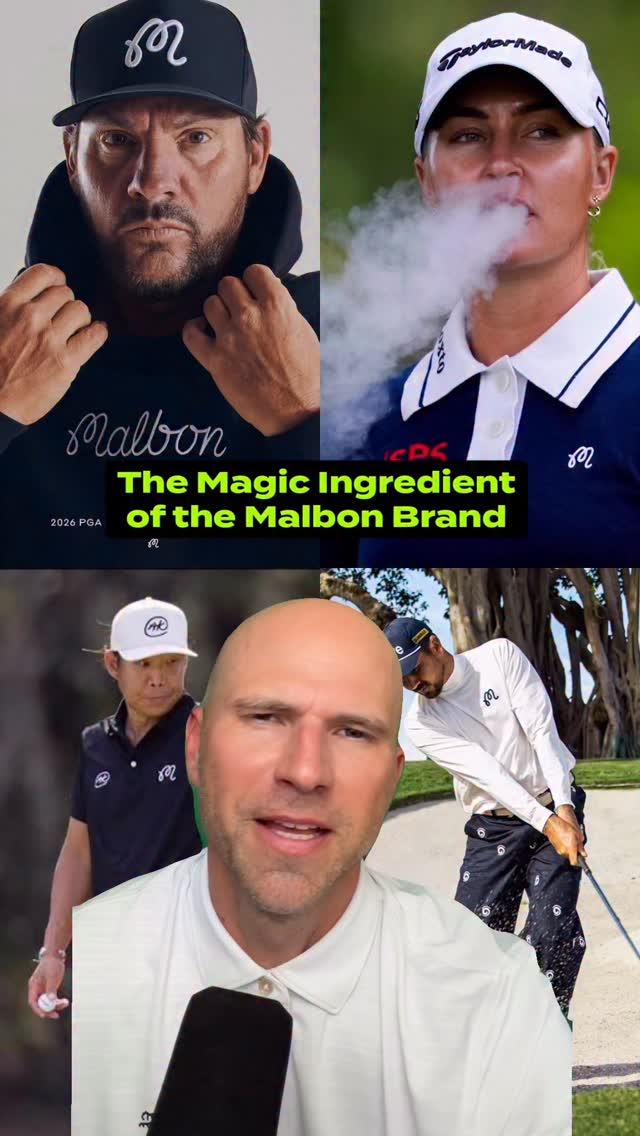 @malbon has been widely celebrated, but I don’t think their ambassador strategy has gotten enough attention. They’ve signed REALLY influential ppl on the periphery of the sport - they didn’t ONLY look at the top of the leaderboard of the PGA Tour like most golf brands. If you want to understand anything in branding, understand the Black Sheep 👊🏼 
Happy PGA Championship week! 
(there’s a workshop at the link in my bio if you really want to dig in)