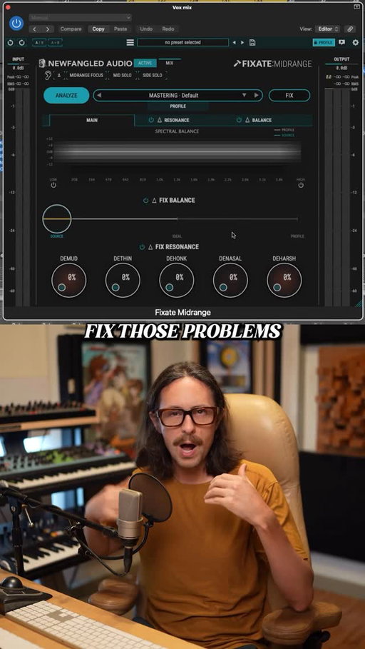 Vocals getting harsh?  Boxy?  Boomy? This is a really cool tool to fix those issues with the midrange of your vocals or any other instrument… Try it on your master buss as well. 🎛️🔊

#musicproduction 
#mixingengineer #mixingandmastering #vocals #vocalproducer