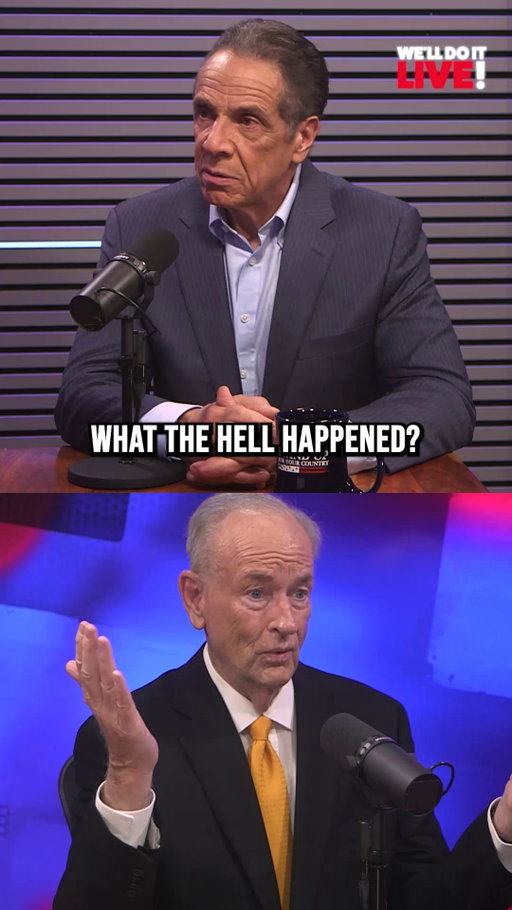 “What the hell happened?”

Former NY Gov. @andrewcuomo joins Bill to discuss extremists taking over the Democratic Party.

WE’LL DO IT LIVE! with Andrew Cuomo is available NOW for BillOReilly.com Premium and Concierge Members. It’s on YouTube, Apple Podcasts, Spotify, and wherever you download or stream your podcasts at 6 PM ET. Subscribe here ➡️ youtube.com/BillOReilly