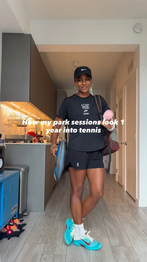 Proof of the grind 🧑🏽‍🩰
•
•
•
#tennis #vlog #tennislove #explore #tennislife
