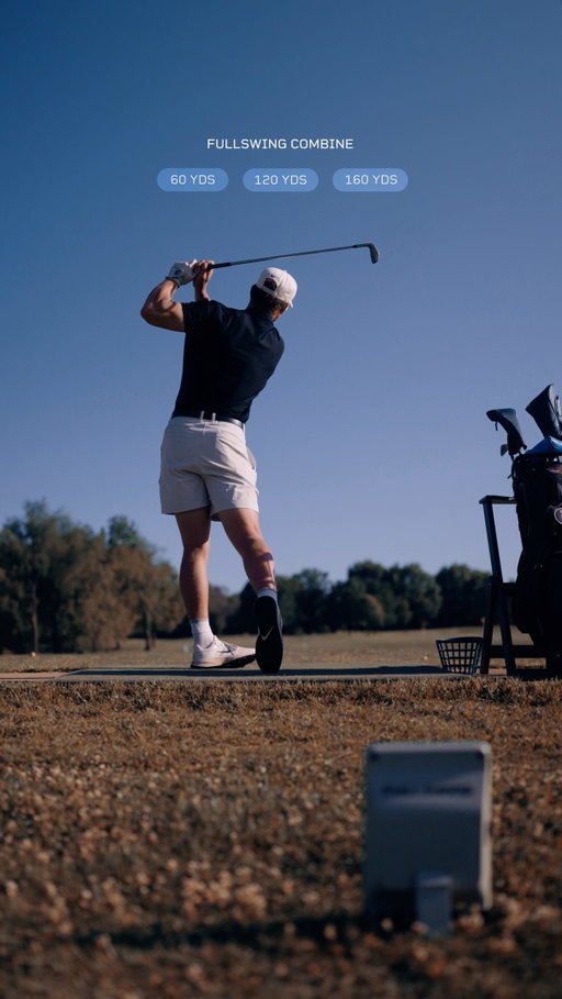 3 targets, 6 shots each

Score of 100 is equivalent to PGA Tour average

Try it yourself with the #fullswingkit