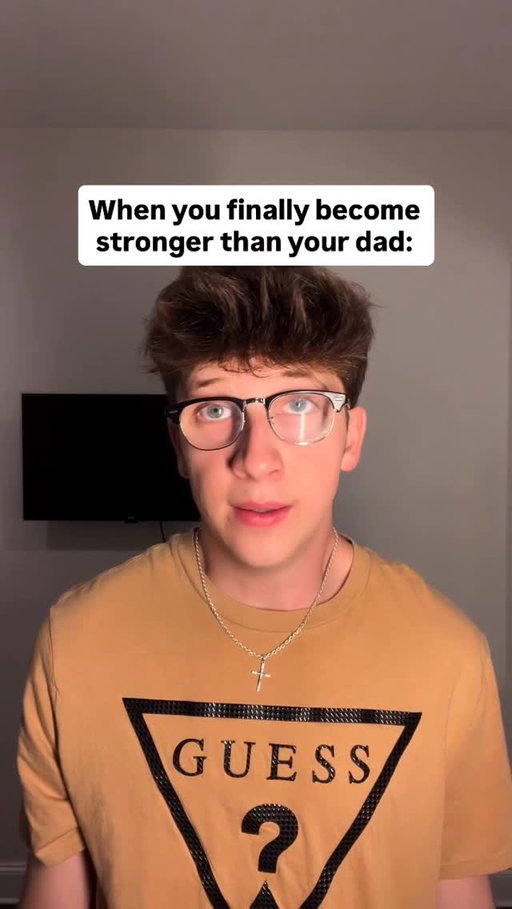 When you finally become stronger than your dad😂 #reels #relatable #dad
