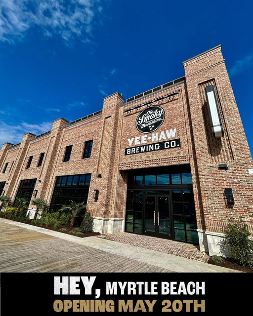 We are excited to announce that we’re officially opening on May 20th! Come try an Ole Smoky moonshine flight or enjoy a cold Yee-Haw beer in our beer garden. We’re family-friendly and have a spacious restaurant on site. We look forward to welcoming you next week!🏝️🥃🍺