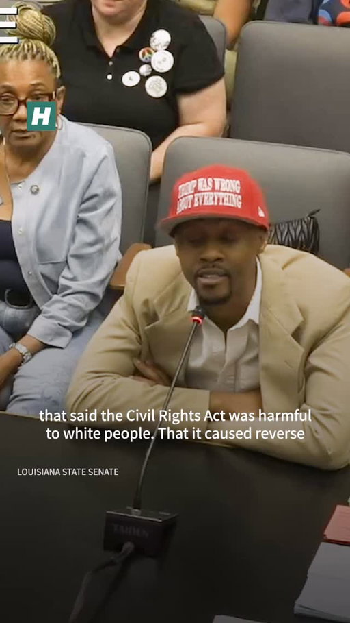 A Louisiana man gave an impassioned speech calling out state Republicans for their racist gerrymander. “I believe the country as a whole is rebuking your party. Y’all are in a death spiral,” he said. “That’s why y’all have to redistrict. That’s why y’all have to cheat.”

“The MAGA party is the last breath of the conderacy,” he continued. “And I’ll be happy to see millennials and Gen Z bury y’all.”