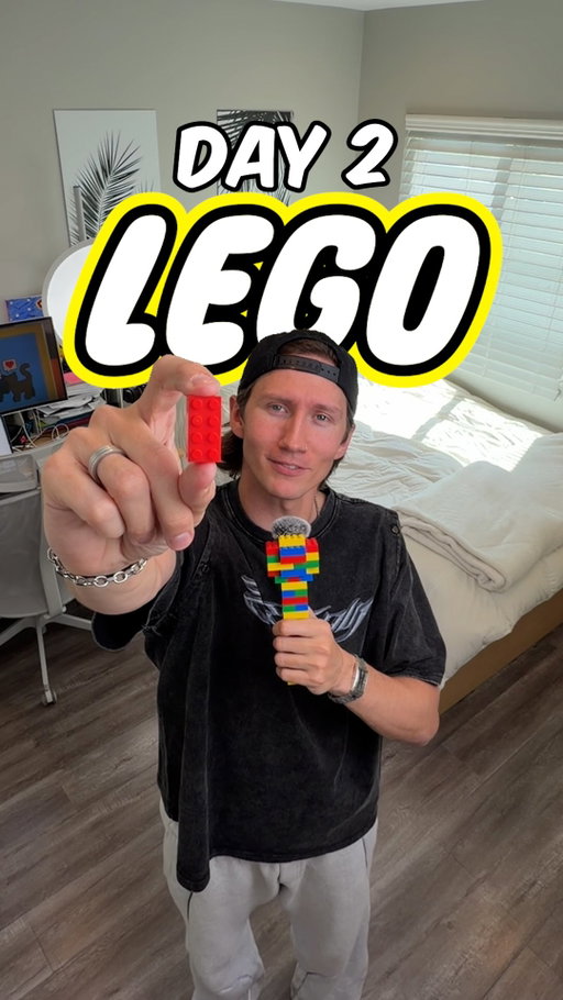 🧱DAY 2🧱 of covering my room with 1 LEGO per new follower! 😳 TODAY WE GOT 91 FOLLOWERS! YUUUUUUHHH WELCOME Y’ALL!!! 🥳🥳🥳 #legoroom #lego