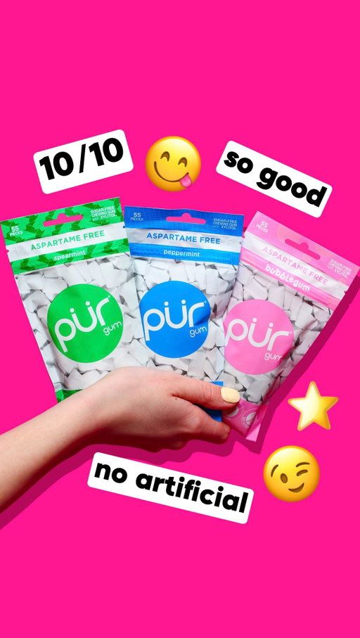 The people who get it, get it 🩷

✨ Aspartame Free
✨ No Artificial Flavors or Dyes
✨ 100% Sweetened with Xylitol
✨ Sugar Free

Chew Better Gum, Chew PUR! 

#PURGum #xylitol #betterforyou #ugccommunity