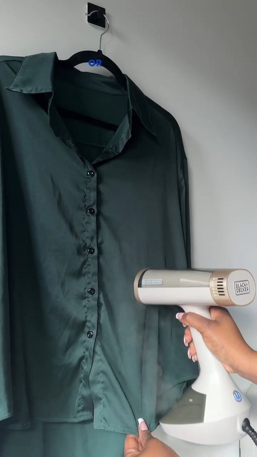 being on time AND not wrinkled used to feel impossible
turns out it didn’t have to be

Black+Decker VacuSteam
link in bio