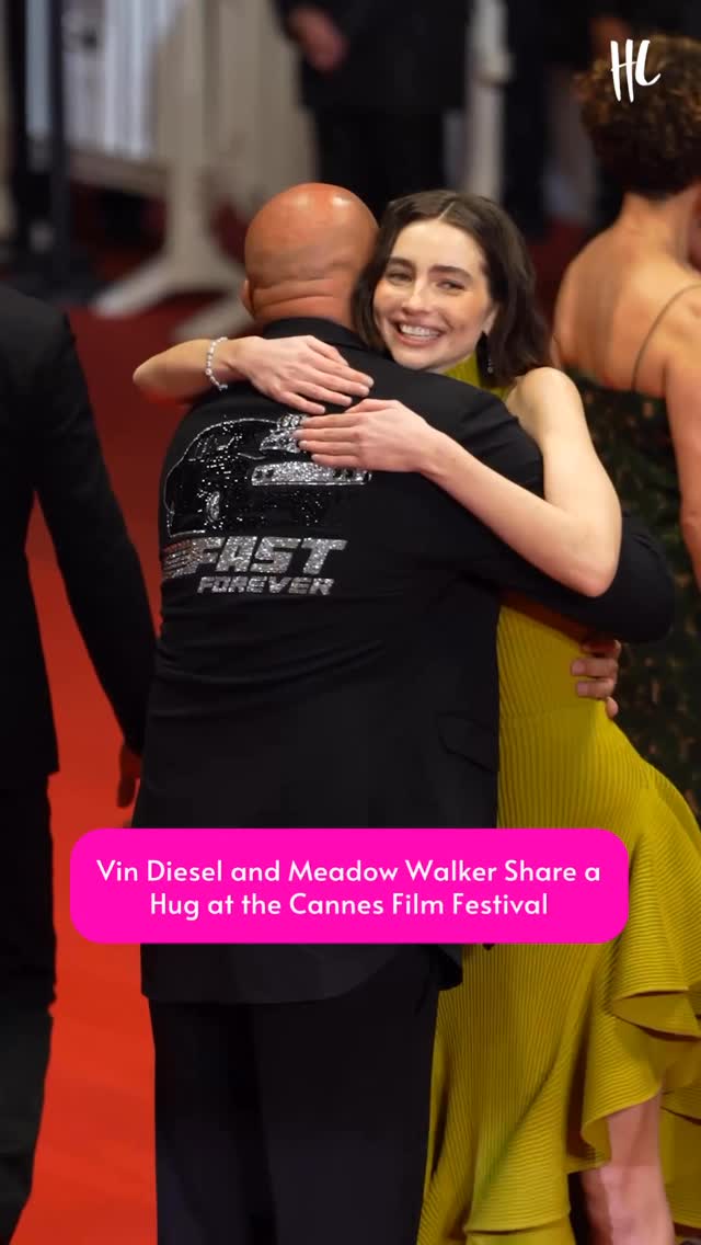 A sweet moment we can’t get over! 🥹 Vin Diesel and Meadow Walker, daughter of the late Paul Walker, share a hug at the screening of ‘The Fast and the Furious’ at the 79th Cannes Film Festival on May 13, 2026.
(🎥: Getty Images)