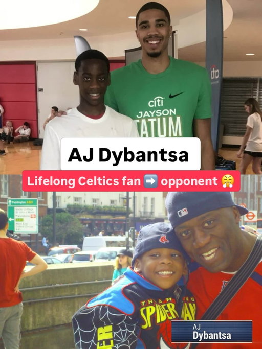 “That’s the killer mentality of AJ Dybantsa” 💯

@aj.dybantsa reveals his roots to Boston and his connection to @jaytatum0 and the @celtics 🤯