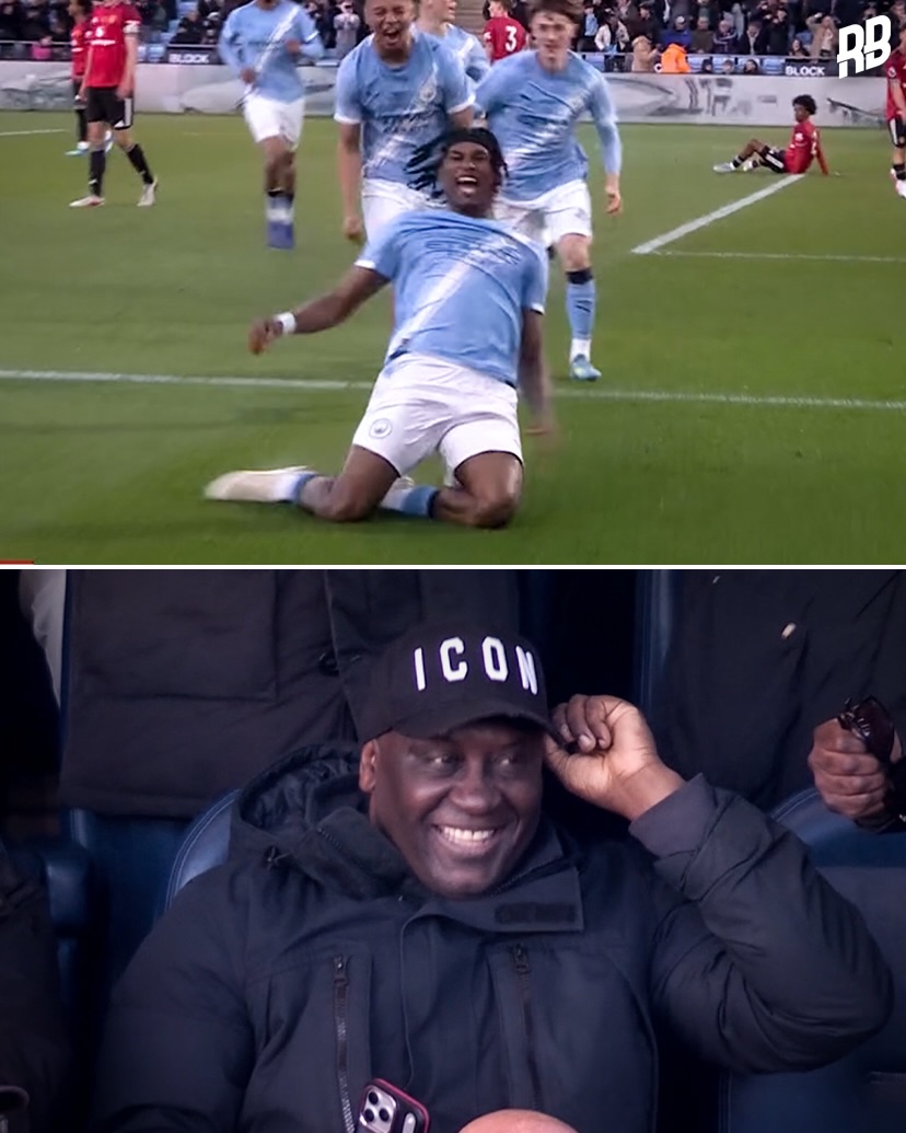 HESKEY WINS IT FOR CITY 🥶😮‍💨

Reigan Heskey just wound back the years and won Manchester City the FA Youth Cup with a fantastic late finish with his father watching on 👏🏽🏆

City are the FA Youth Cup Champions and Pep Guardiola was also keeping a keen eye 👀