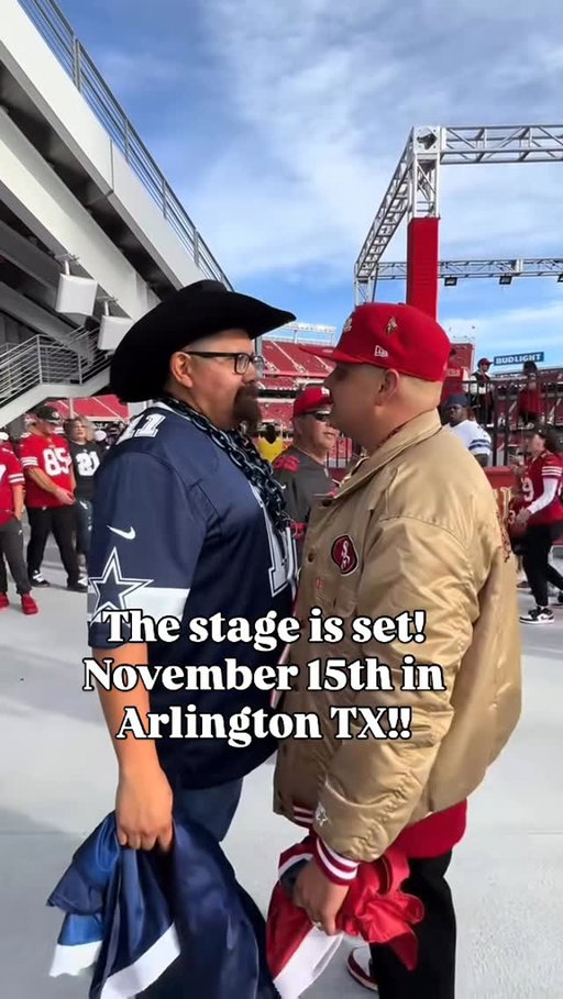 It’s going down in Jerry’s World!!😤 #49ers #cowboys #nfl #football