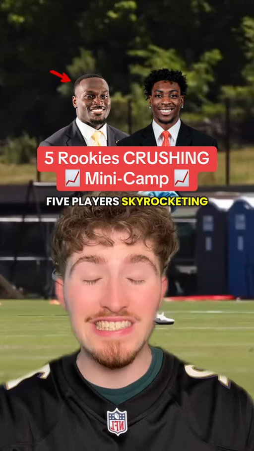 These rookie are CRUSHING mini camp 😳 #fantasyfootball