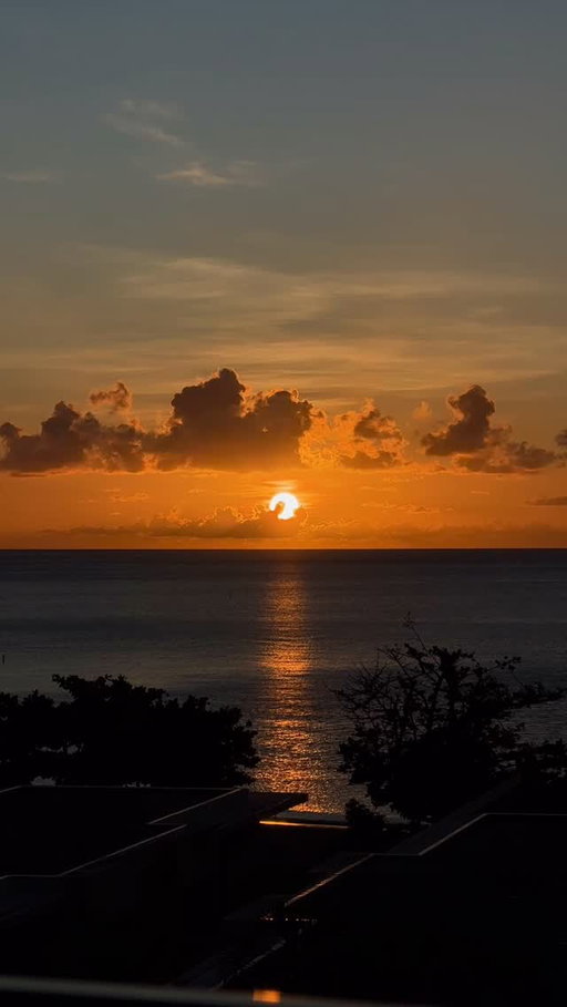 The sun sets over Silversands Grand Anse. 
Are you ready for this view?