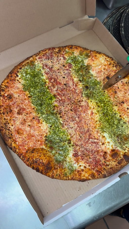 Let’s slice a pizza