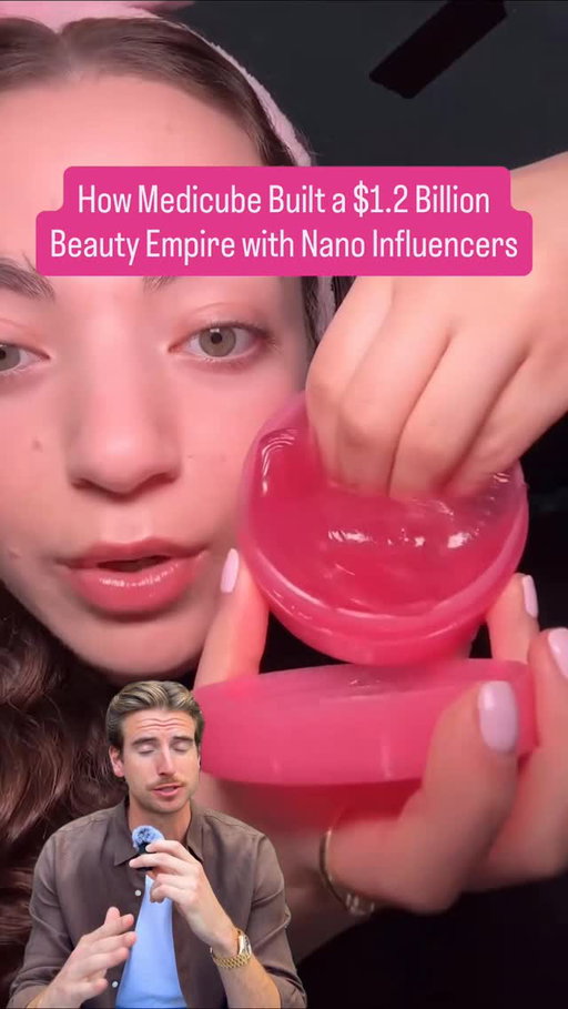This is the future 

If @medicube_global_official feels everywhere..

You’re not alone. 

The brand gets more than 10 billion views a month from their nano influencer army. 

Coupled with on trend products and a robust briefing process?

You get a multi billion dollar beauty giant. 

Amazing job by their team