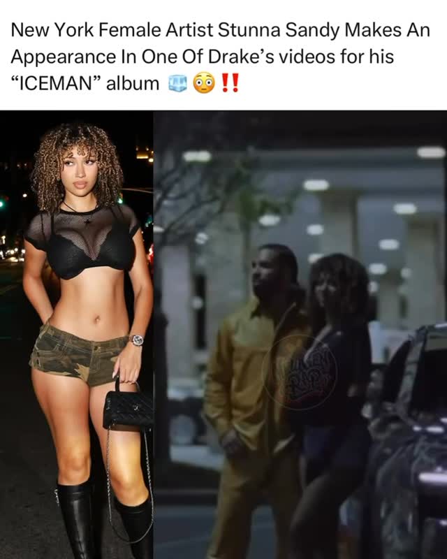 NY Female Artist @stunnasandy makes an appearance in one of #Drake ICEMAN Episodes/Videos for his album 🧊👀

#explore #iceman #stunnasandy #viral