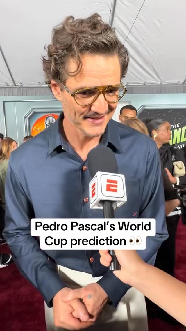 Pedro Pascal is ready for the World Cup ⚽️🇲🇽

Don’t miss Star Wars: The Mandalorian and Grogu only in theaters May 22 🍿

@starwars @themandalorian