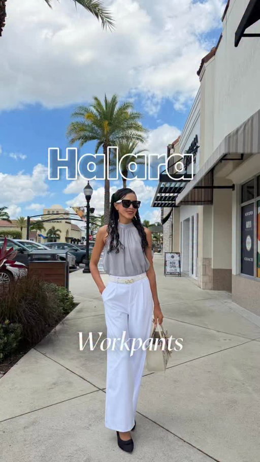 Stay Cool, Stay Sharp ☀️✨ 
These are the only work pants I can survive 35°C summer in. 
Halara Flex™ DayStretch pants = breathable, wrinkle-free, stretchy, and actually have pockets that fit my phone. Office to brunch to airport, no outfit change needed. @halara_official 

🛍️🛍️🛍️Check it out:  https://halara.link/s/141Y9GZNGi

✨Use code virgti20 for 20% off full price items 
✨Super code virgti2026: Spend $120 get 10% off, spend $150 get 12% off 
Both stack with ALL sitewide deals 

▪️link on my bio / IG highlights stories 

#halara #halaraflex #workpants #summerstyle #officeoutfit