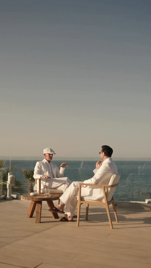 Engaging conversation, classic style, and absolutely incredible views and hospitality. Just another day at @abatonisland on Crete.