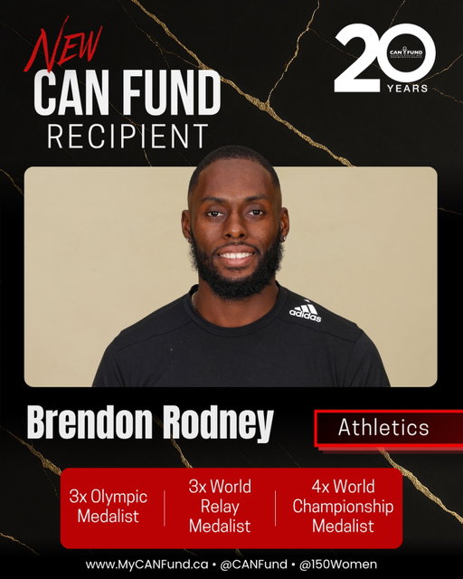 I’m incredibly proud and grateful to share that I’ve been selected as a CAN Fund Recipient again this year!

This direct support is so much, means so much and it’s a reminder that even when training in silence, far from the spotlight and cameras, we as athletes are still remembered. I have dedicated years to chasing seconds. And behind every second is a journey filled with sacrifice, grit, and belief.

To every CAN Fund donor: thank you for believing in that journey.