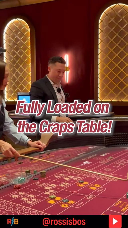 This is the dream scenario in Craps, when you’re playing come bets. You slowly get the table covered with the houses money and then start hitting winners. 

The Hardways are not mathematically good bets but they’re fun when they hit and if you can build them up with the houses money, that’s even better. Stay Boss 💪🏼

Thank you MGM for letting me stream from your property

#lasvegas #craps #rossisboss #stayboss