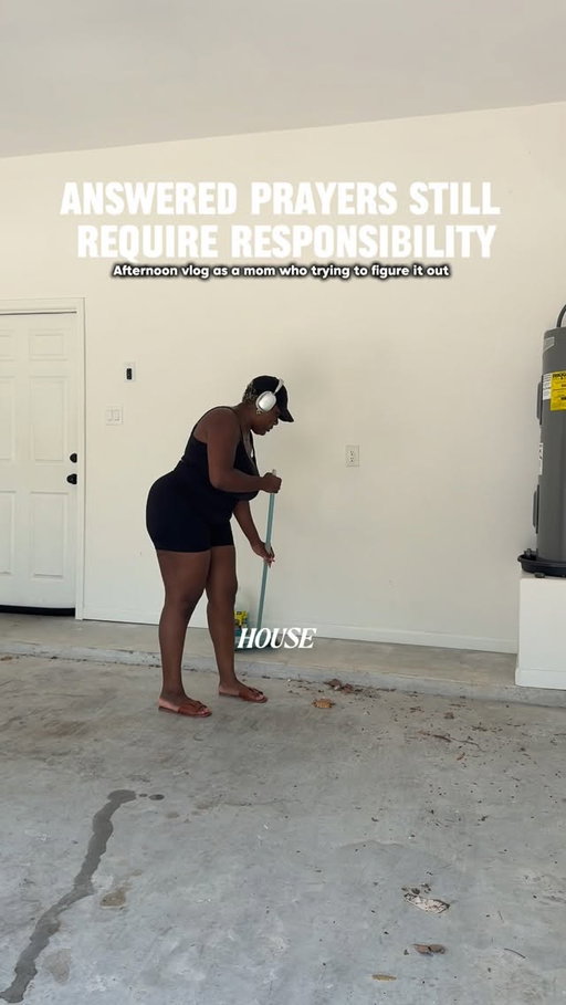 I used to pray and cry out to God for this exact home, and today He reminded me that answered prayers still require stewardship. Life gets heavy, but we can’t become so overwhelmed that we stop tending to the very things we once begged God for.

@ocedarclean mop

#momvlog #motherhoodunfiltered #motherhoodjourney #stewardship