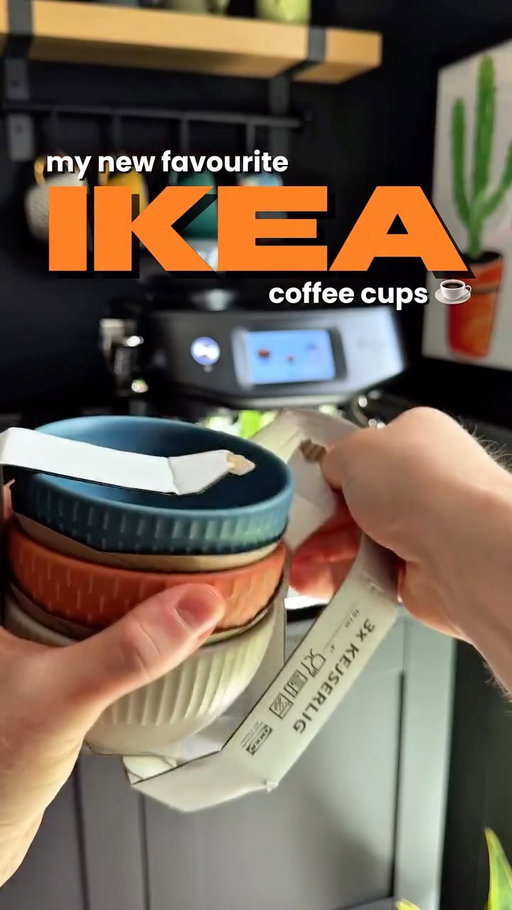The perfect IKEA coffee cups ☕️

…except they’re actually bowls 🤌🏼

Send this to someone who’d 100% buy these 👀

#ikea #ikeafinds #coffeebar #coffeecups #homeaesthetic