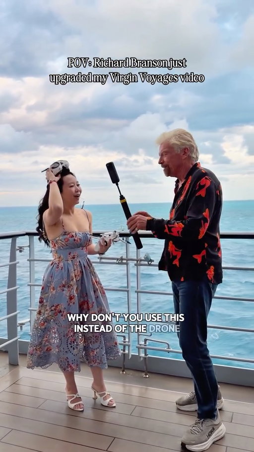 Ok Sir Richard Branson… you were right!

Insta360 X5 really didn’t skip a beat capturing the extraordinary energy of sailing with 1000+ creators on Virgin Creator Voyages. 

From relaxing at sea day to Scarlet Night to the beach club party with @gryffin in Bimini… the 360° capture makes it so easy to stay present and enjoy the experience without worrying if I got the shot. 

#VIRGINVOYAGES #SAILINGWITHVIRGIN #Insta360VirginVoyages