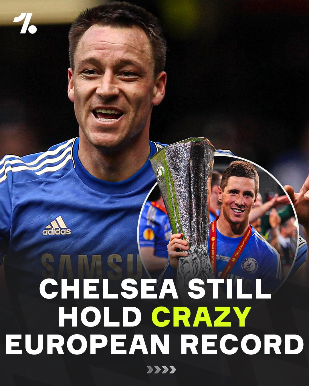 In 2013 Chelsea won the Europa League, a year after winning the Champions League, becoming the first team EVER to hold each trophy at the same time 😮🏆🏆

No team has done it since 👀❌