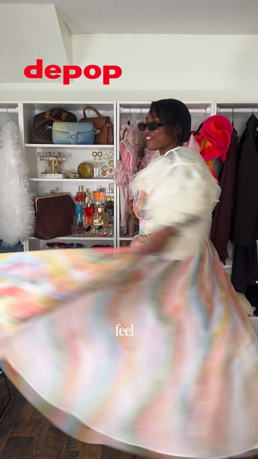 #Ad POV: you finally found your signature style… but your closet is still stuck in your old eras so you finally clean it out and sell everything on @depop. 

Over the past year I’ve fallen in love with a more whimsical, feminine style with texture, color, and pieces that actually feel like me. But my closet was still full of clothes from phases that no longer fit who I am. So instead of letting them collect dust, I’m giving them a second life on Depop
#depop