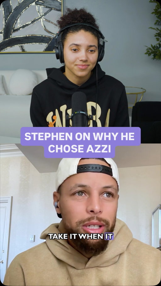 Steph on why he decided to take Azzi under his wing 🥹

Full episode out NOW! Available on YouTube or wherever you get your podcasts 💖