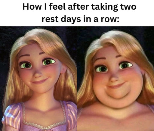 why do i feel like i lost all progress in 48 hours 😓
