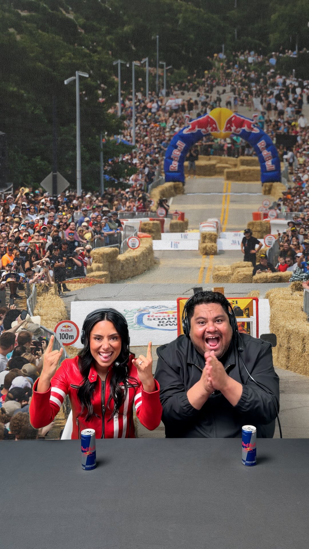 you can never predict the outcome 😭
 
Red Bull Soapbox Race hits Downtown LA this Saturday, May 16th ft. @michellekhare + @leogonzall in the judges’ seats. More info at the 🔗 in bio.
 
Can’t make it? Watch the livestream on @redbull YouTube Sunday, May 17th at 12pm PDT 🤝