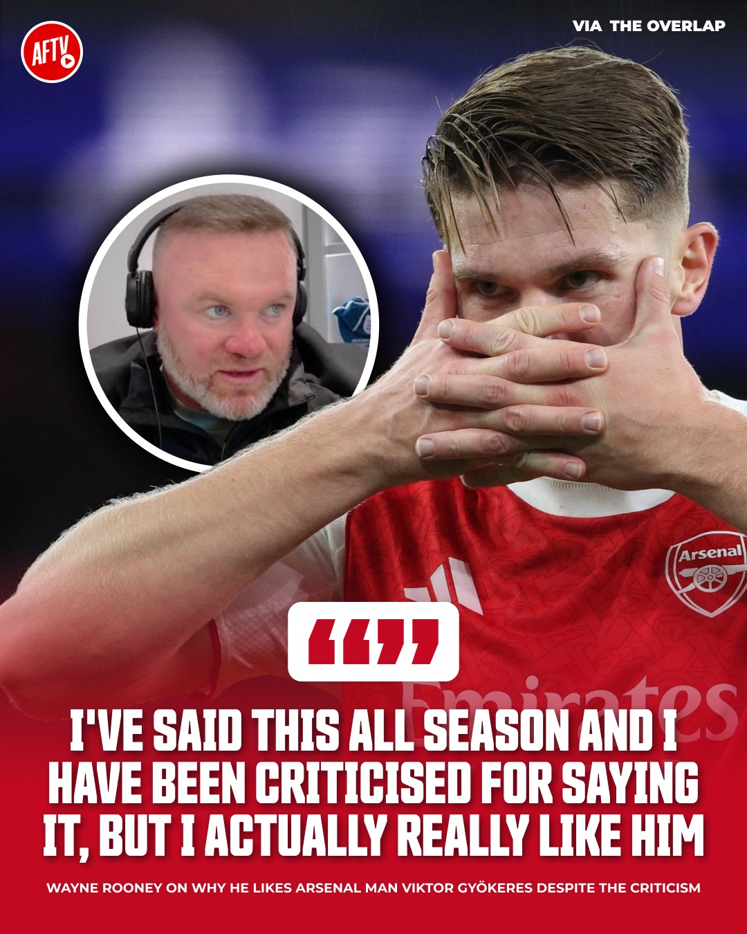 If Arsenal win the Premier League and the Champions League this season, can Gyökeres be called an Arsenal legend? 🤔🏆