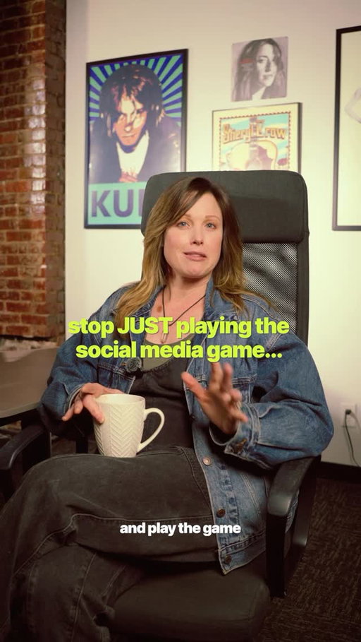 Stop just playing the algorithm game and start giving people real tangible moments instead!

#musicmarketing #musicindustry #inpersonactivations