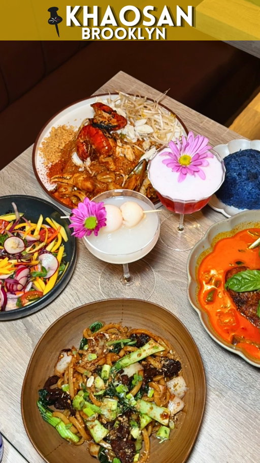 Must Try Thai Restaurant in Brooklyn 🌺🇹🇭

I’ve been craving real Thai food ever since I got back from Phuket last month… and I finally found it!!! 

@khaosan_nyc is an authentic Thai comfort restaurant in Brooklyn serving up some real delicious dishes! From your classic Pad Thai, Curries and Noodles to the Khaosan Signatures🔥

I stumbled on this gem and I loved every bit of it. My absolute favorite dishes that you MUST TRY are the Kaeng Phed Ped Yang (Duck Breast), the Seafood Tom Yum and the Crab Cakes that come in the shell! From the calm atmosphere to the tasty cocktails this is a foodies lover paradise.

SR Rating: A+ ⭐️

Want to find out more? Check this out. 
📍128 Montague St, Brooklyn, NY 
🍜Lunch Special | Mon-Fri 12 PM-3 PM

If you LOVE Thai food, this one is for you! Follow @stormrates for more restaurant recommendations in NYC 🗽

#musttryfood #brooklynrestaurant #nyceats #thaifood #thairestaurant