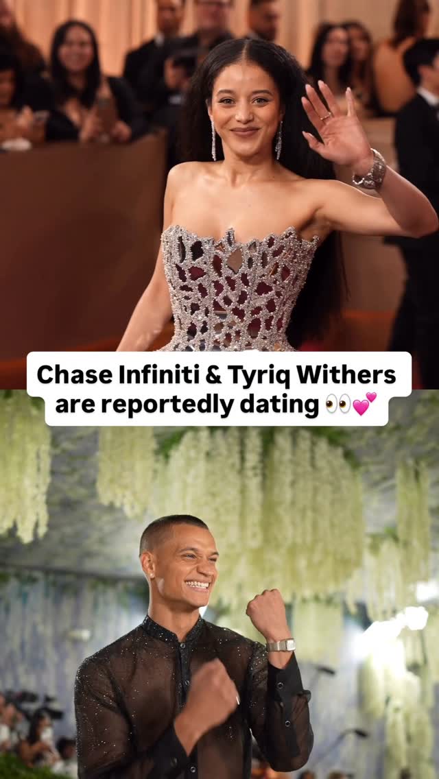 According to a source for PEOPLE, One Battle After Another star Chase Infiniti and actor Tyriq Withers are officially dating.

The pair have sparked romance rumors over the last several months with joint appearances at the 2026 Oscars, the Met Gala, and the Miami Grand Prix.

While both rising stars previously dodged “shipping” questions from fans, the source confirms that Infiniti is currently “having fun” and enjoying her relationship with Withers.