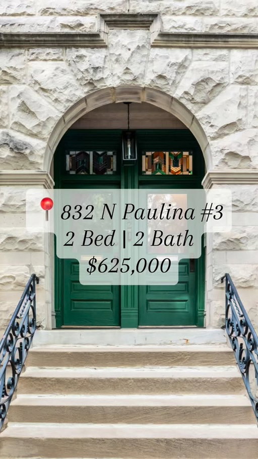 Top-floor East Village living with all the character you want and the updates you actually need ✨ 

Exposed brick, 10’ ceilings, a beautifully renovated interior, oversized outdoor space, and an unbeatable location just off Chicago Ave. 

Come see it in person this weekend! 📍 Open House Saturday 5/16 from 10:30–12:30 📍 Open House Sunday 5/17 from 11:30–1:30

#chicagorealestate #chicago #cityliving