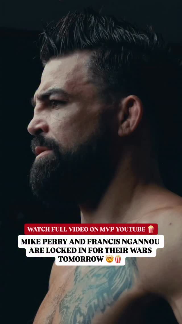 Tomorrow night, everything becomes real 😤🔥

Go inside the mindsets of the fighters in the latest episode of MVP UNCUT as stars like Mike Perry and Francis Ngannou prepare to step into the cage under the brightest lights in combat sports 👀⚔️ (LINK ON STORIES 🔥) 

The tension is rising. The stakes are massive. And time is running out to witness history LIVE.

Head over to @eventticketscenter , The OFFICIAL secondary ticketing reseller for MVP and secure the best seats in the house 🎟️🔥

———

Saturday, May 16th
LIVE only on Netflix
Intuit Dome - Los Angeles, CA
#RouseyCarano #NgannouLins #DiazPerr