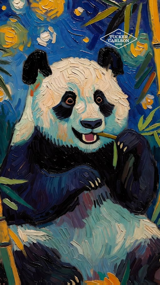 How could you not paint a panda?